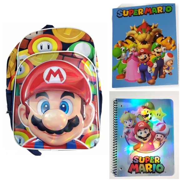 Super Mario Backpack Back to School Bundle - Picture 13 of 13